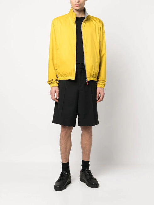 funnel neck bomber jacket
